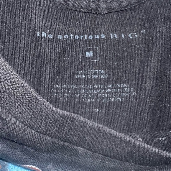 Notorious B.I.G R.I.P vintage shirt (M) - Picture 2 of 3